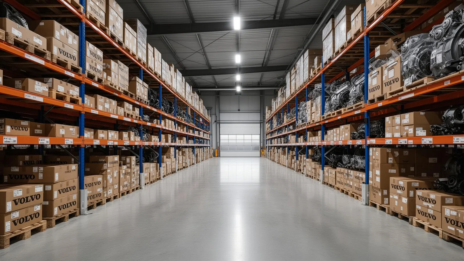 Centro de distribuição de peças Volvo